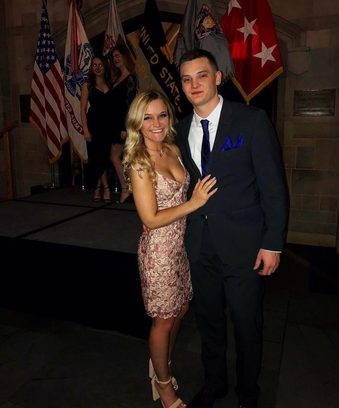 100th night ceremony at West Point - celebrating 100 days until Joe's graduation.