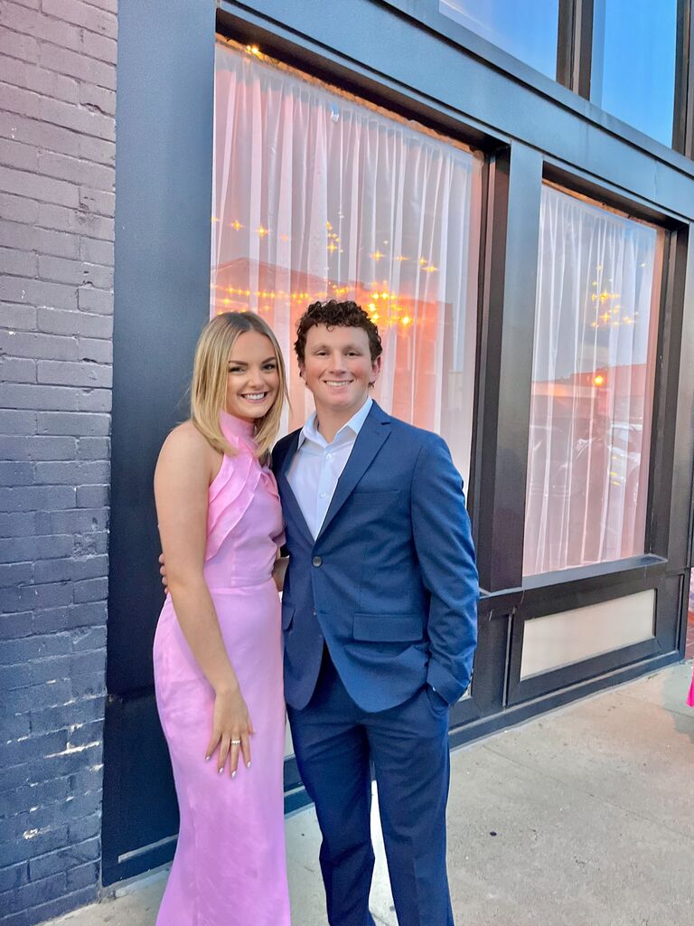 And Ethan was quickly roped into all of Kaylee's sorority functions!