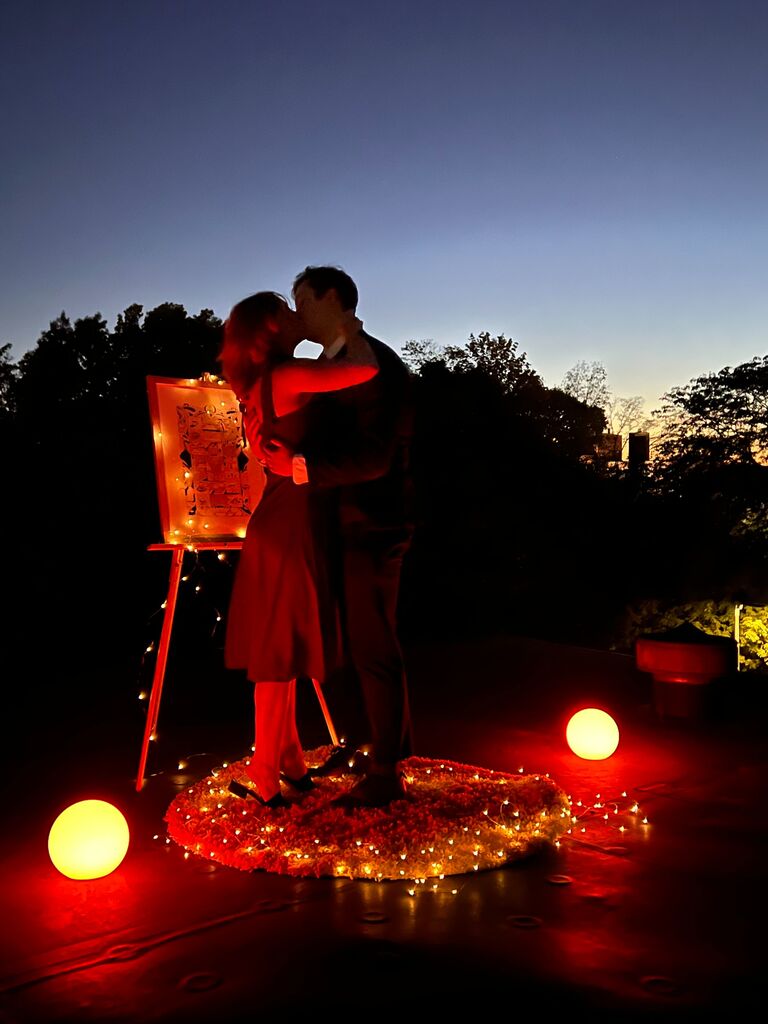 Rohan and Emily get engaged. 