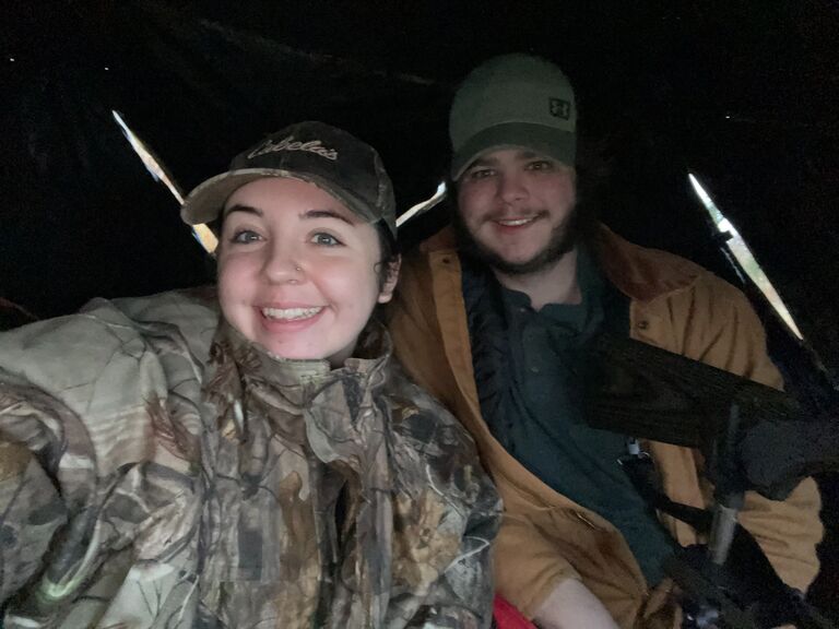 First hunting trip together