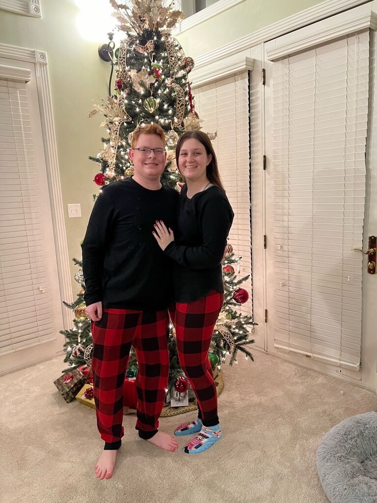 Christmas! This was the first Christmas we got to spend together after 3 years!