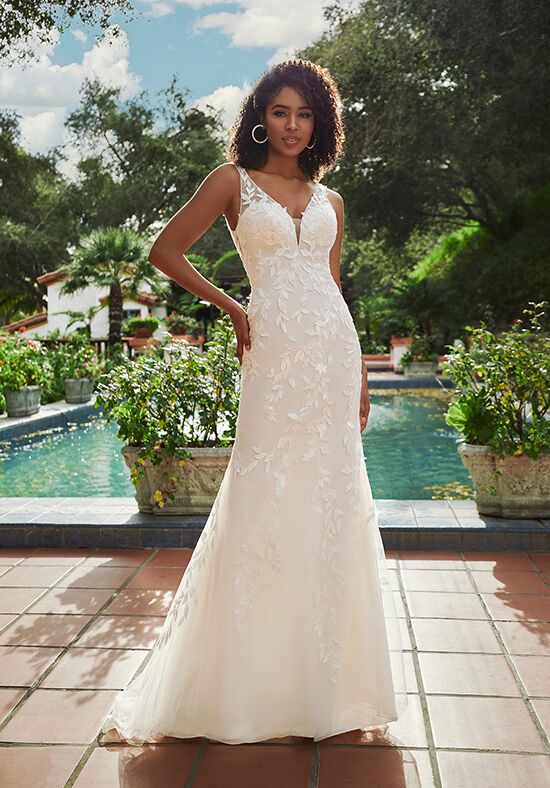 Simple lace 2025 mermaid wedding dress