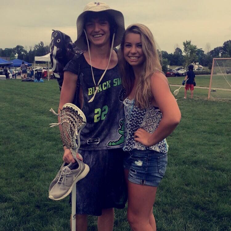 Our first picture together at a Black Swamp Lacrosse tournament