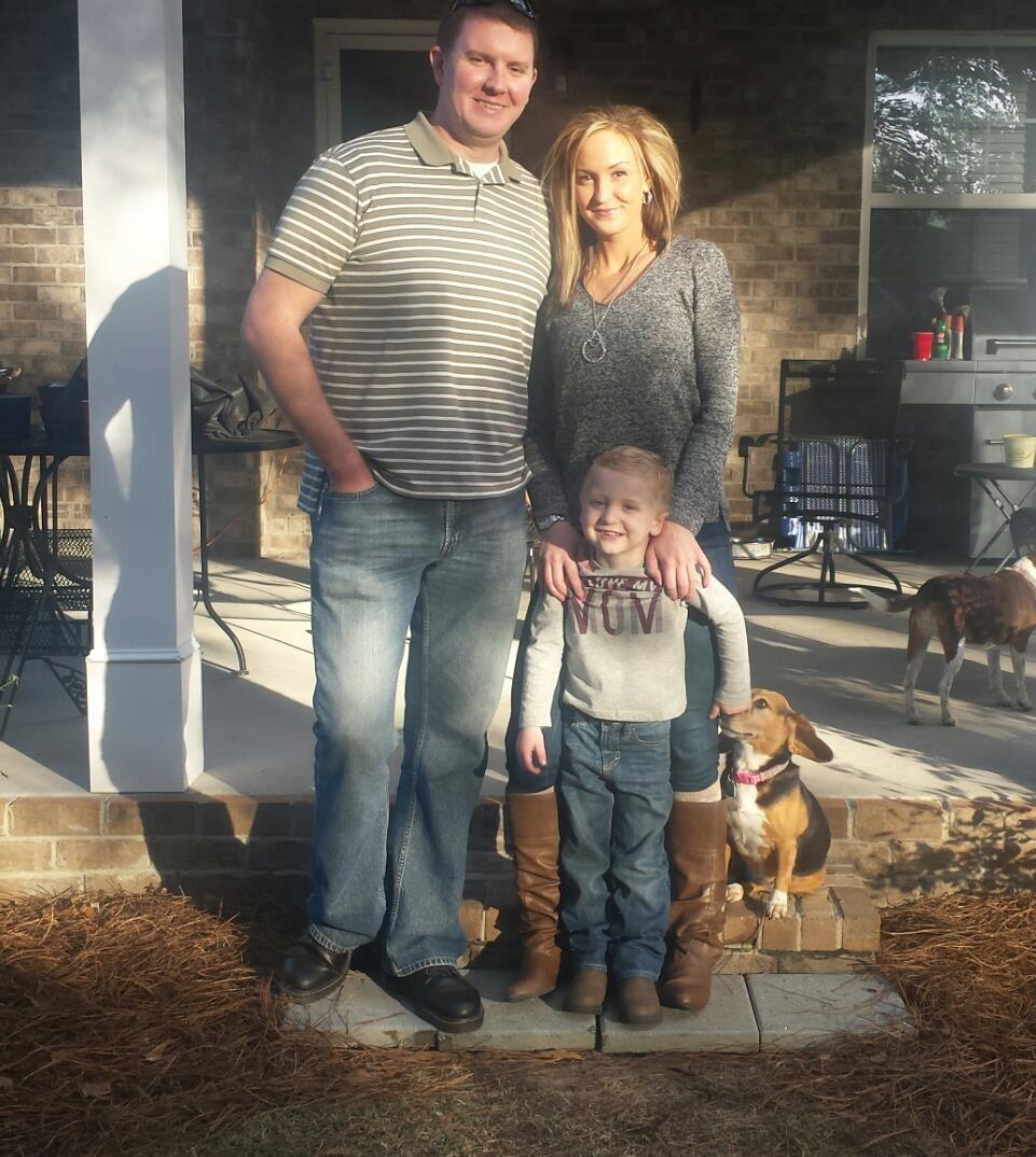 Our very first Thanksgiving together! 