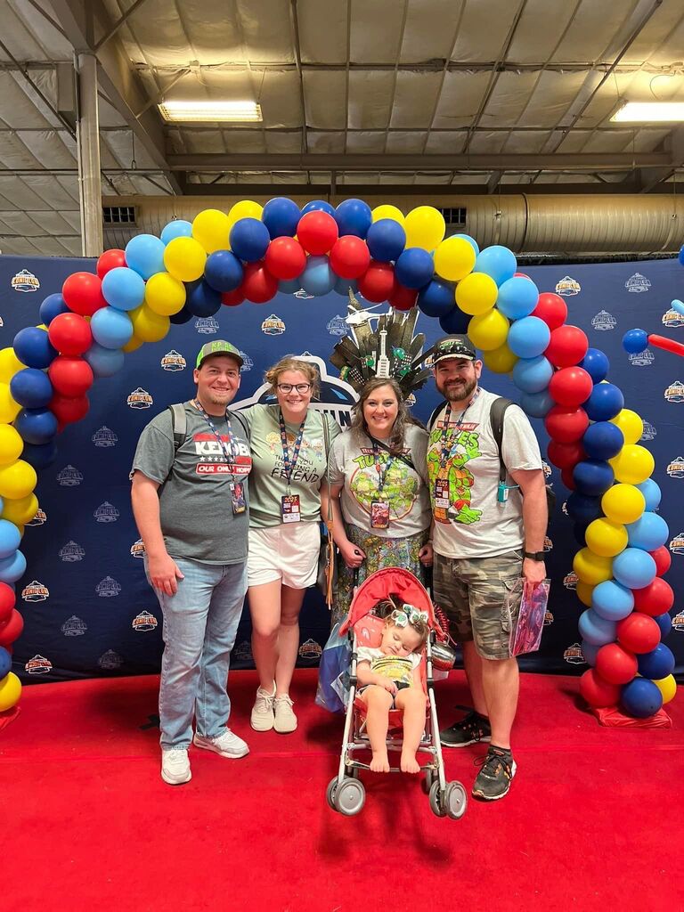 First ComicCon with Emily and Matt.