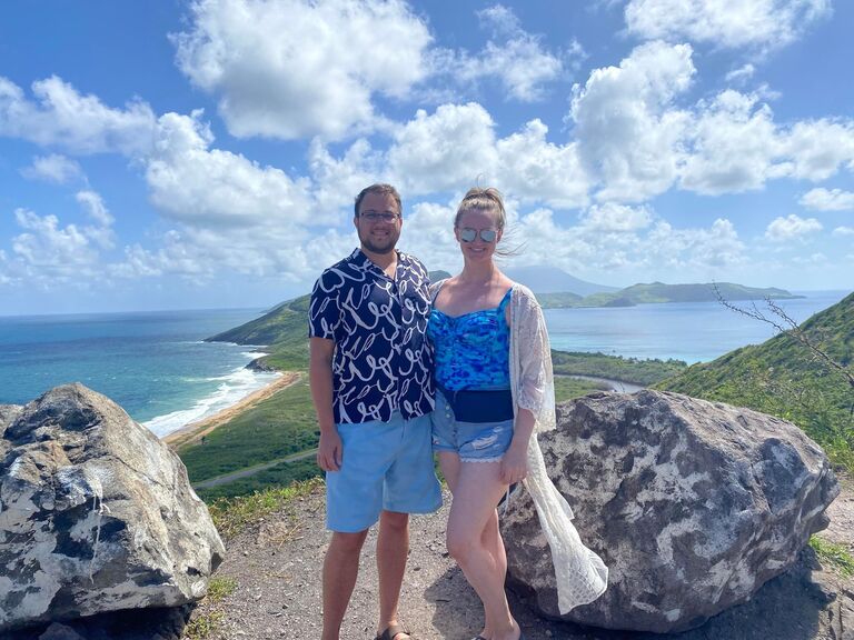Becca brings David to St. Kitts for a veterinary conference to show him where she lived while attending RUSVM. 