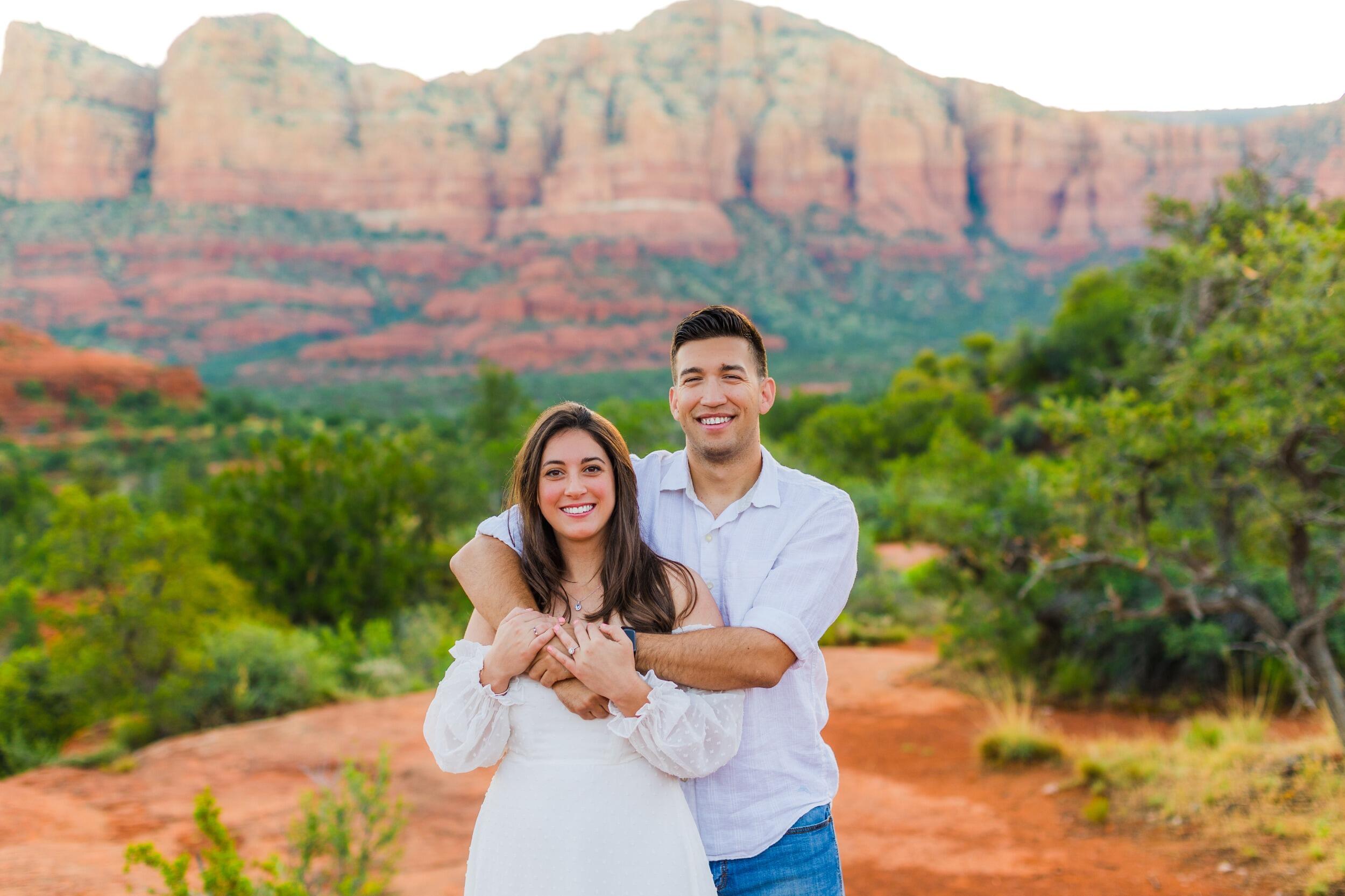 Engagement photos in magical Sedona!