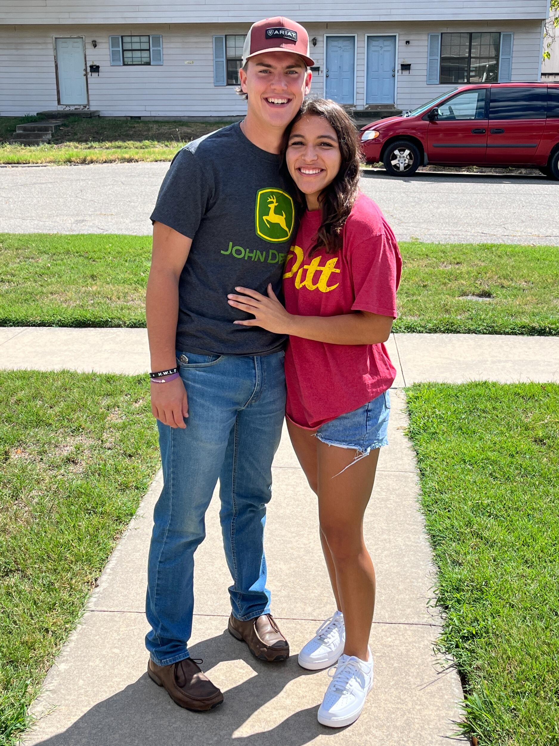 My first day of school at Pitt!