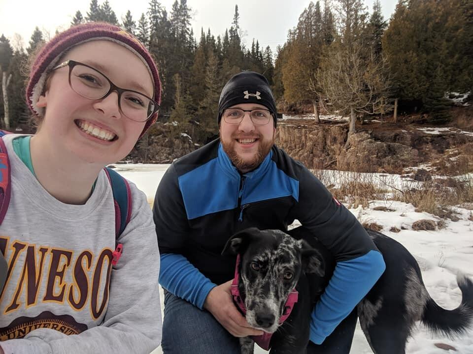 Thanksgiving trip on the Northshore. Luke, Laura, and Freja spent thanksgiving hiking all around the Northshore enjoying the frozen waterfalls. 