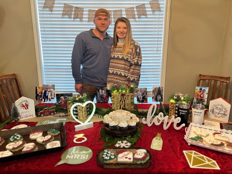 Engagement party at Reese's childhood home - "4M Ranch".