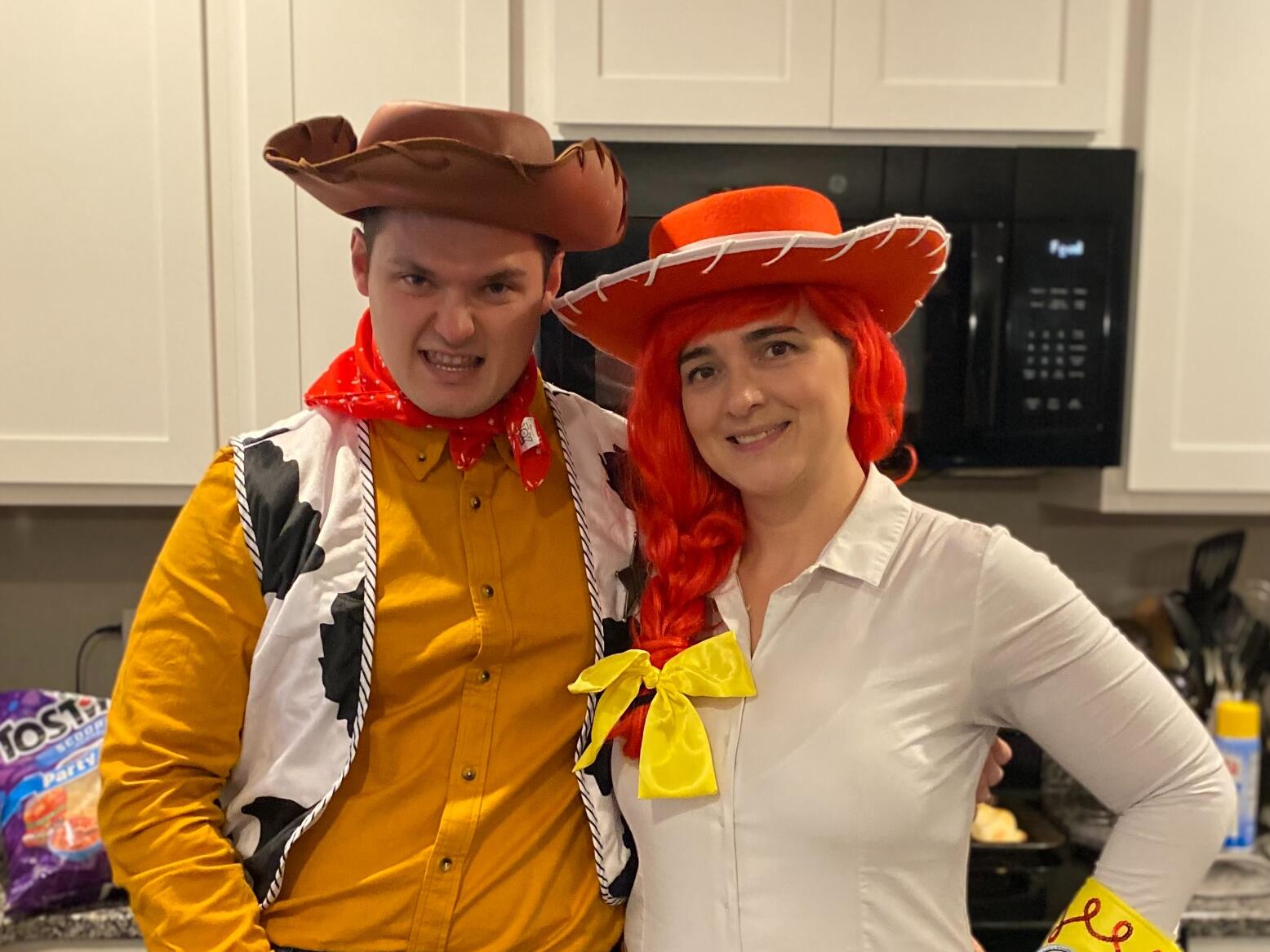 First Halloween in our new home. 