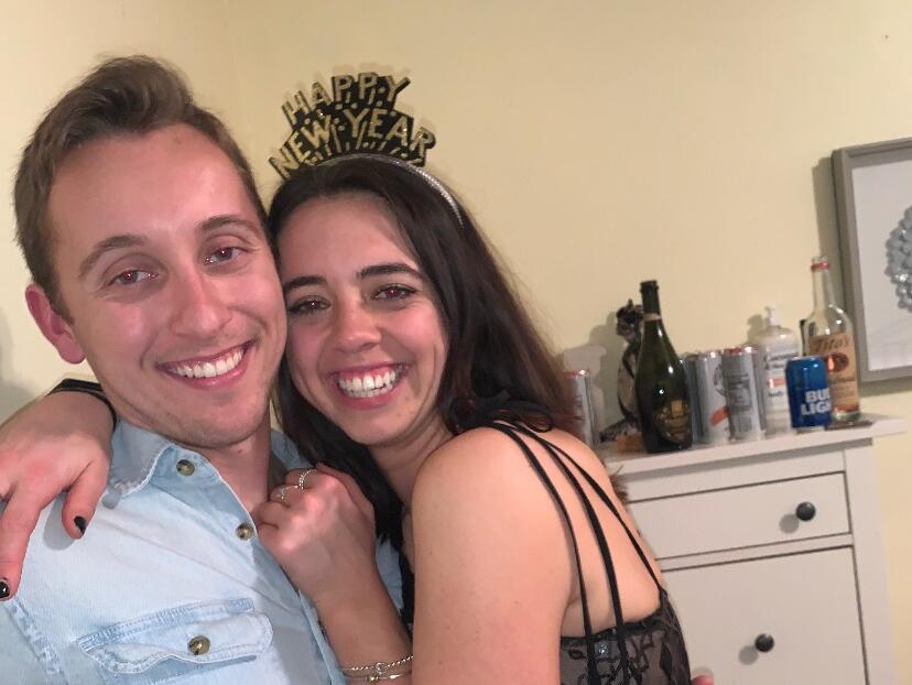 First picture together (2.5 weeks after meeting)