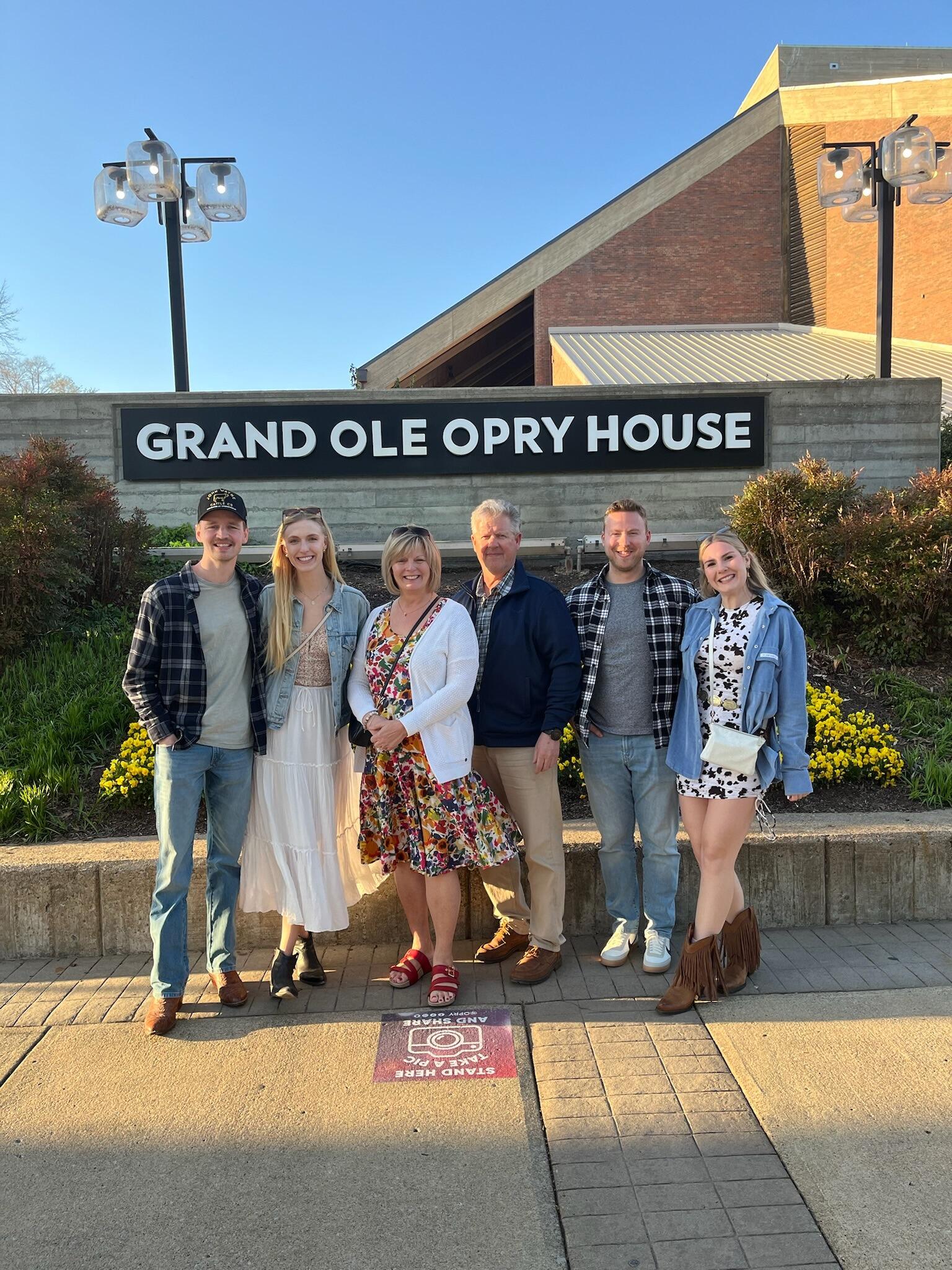 Family trip to Nashville with the Bouvier's 