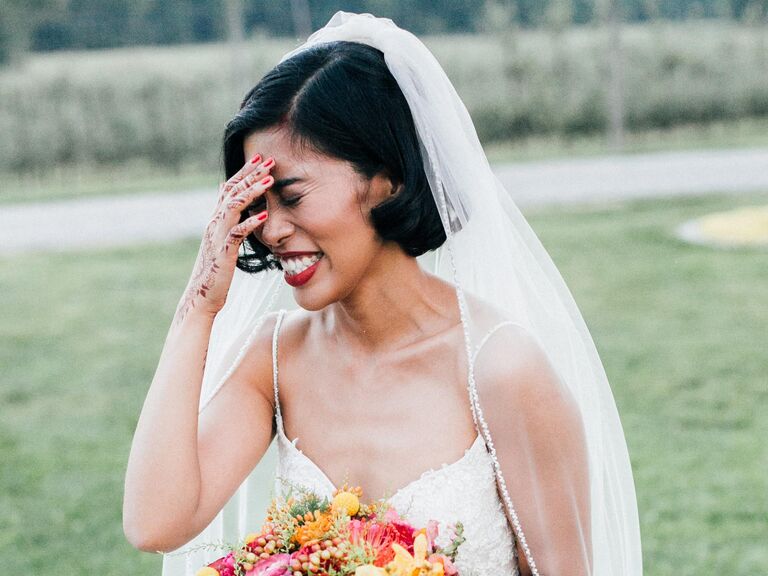 Brides With Short Hair And Veils 62 Off Plykart Com