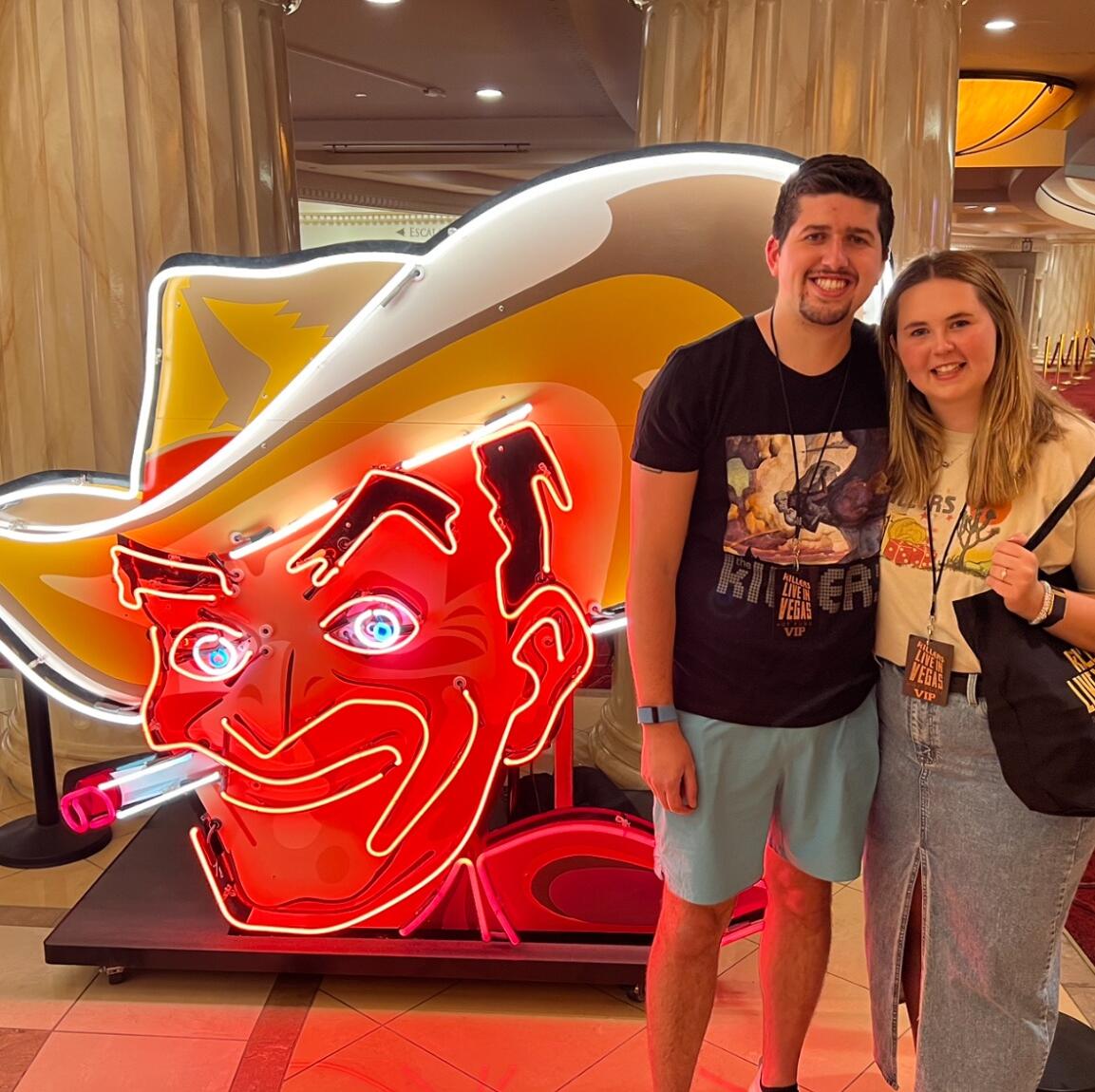 Quick weekend trip to see The Killers Live in Las Vegas with Thomas’ parents!