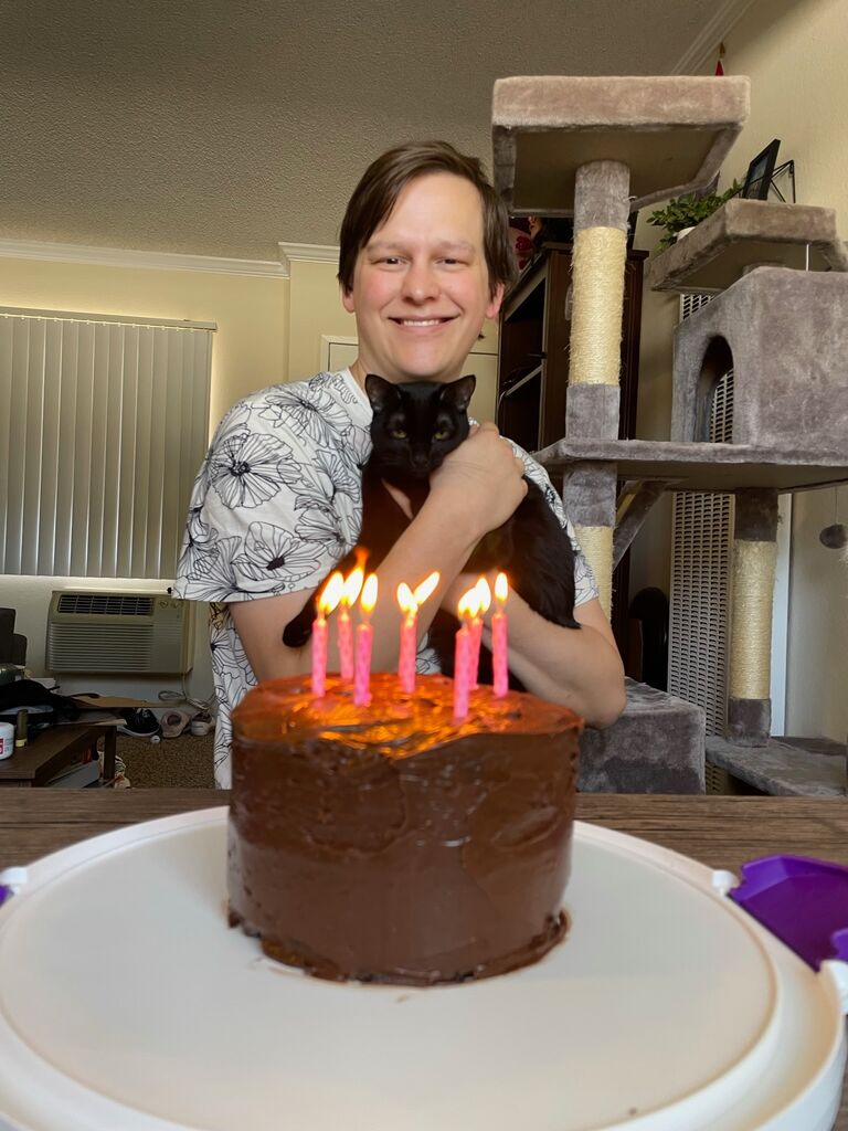 Zach's 27th Birthday and now we're living together