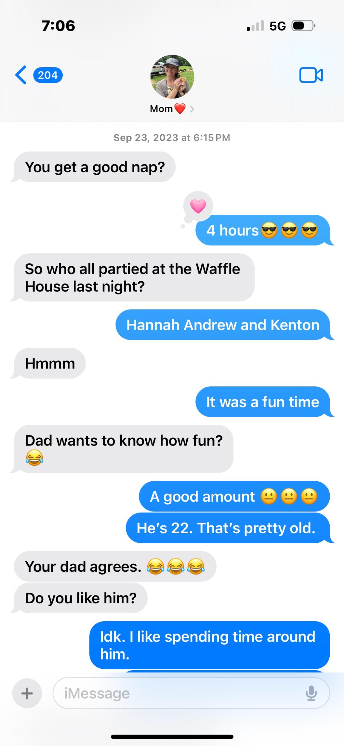 Post late night trip to Waffle House LOL