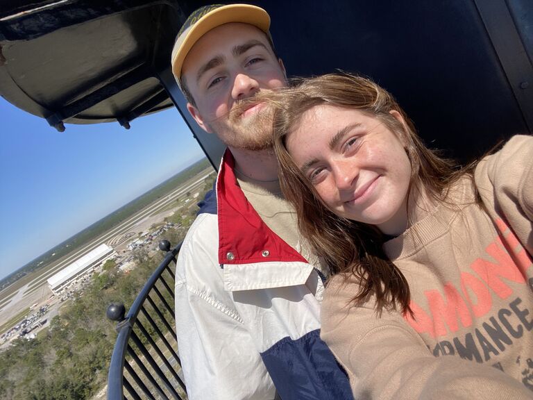 Top of the Pensacola Lighthouse.