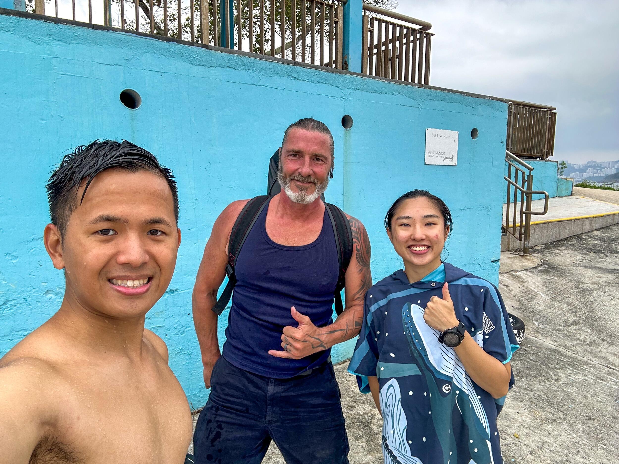 We started learning freediving with our coach Olivier 🌊