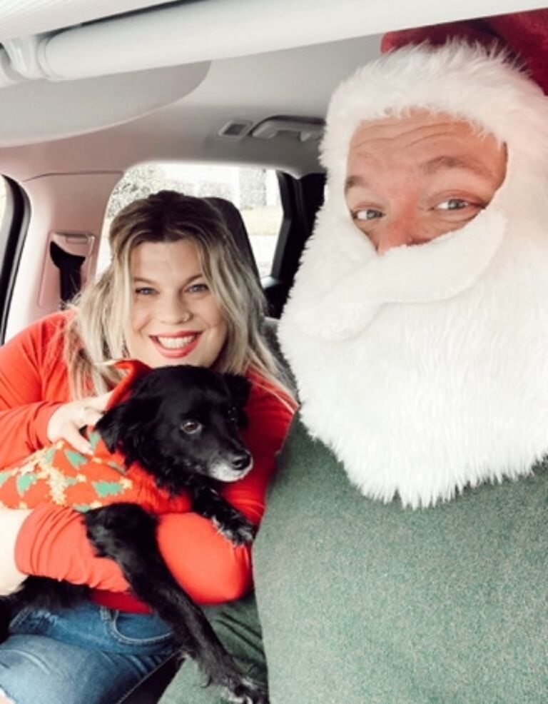 Kicked off the Holiday Season driving the float for KTVZ in the Christmas parade. 
