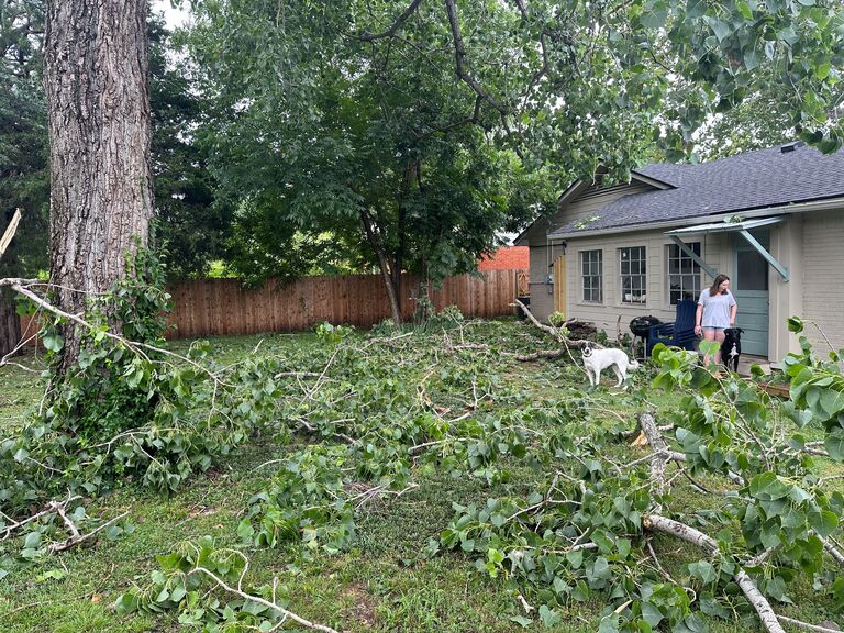 We weathered 100mph+ winds in the House!
