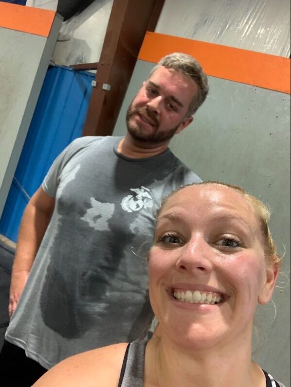 Kyle's first CrossFit workout