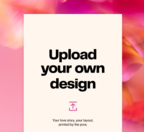 Upload and print your own stationery
