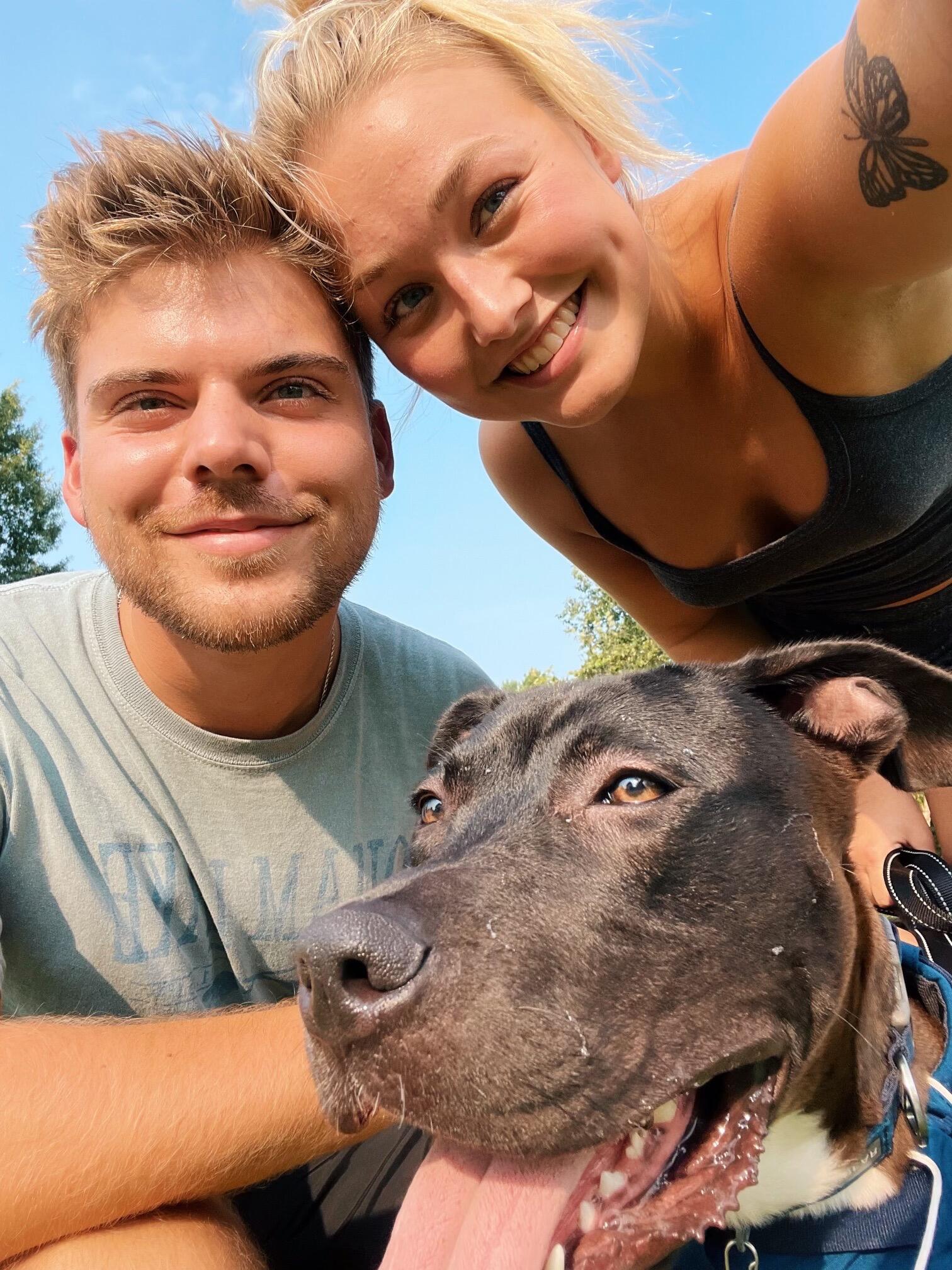 The day we adopted Diesel into our family!!