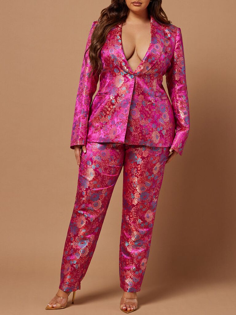 24 Best Plus Size Pantsuits for Wedding Guests