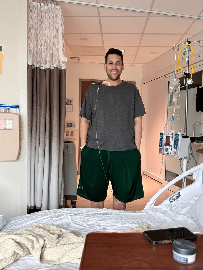 One full week of Brian being in the hospital.