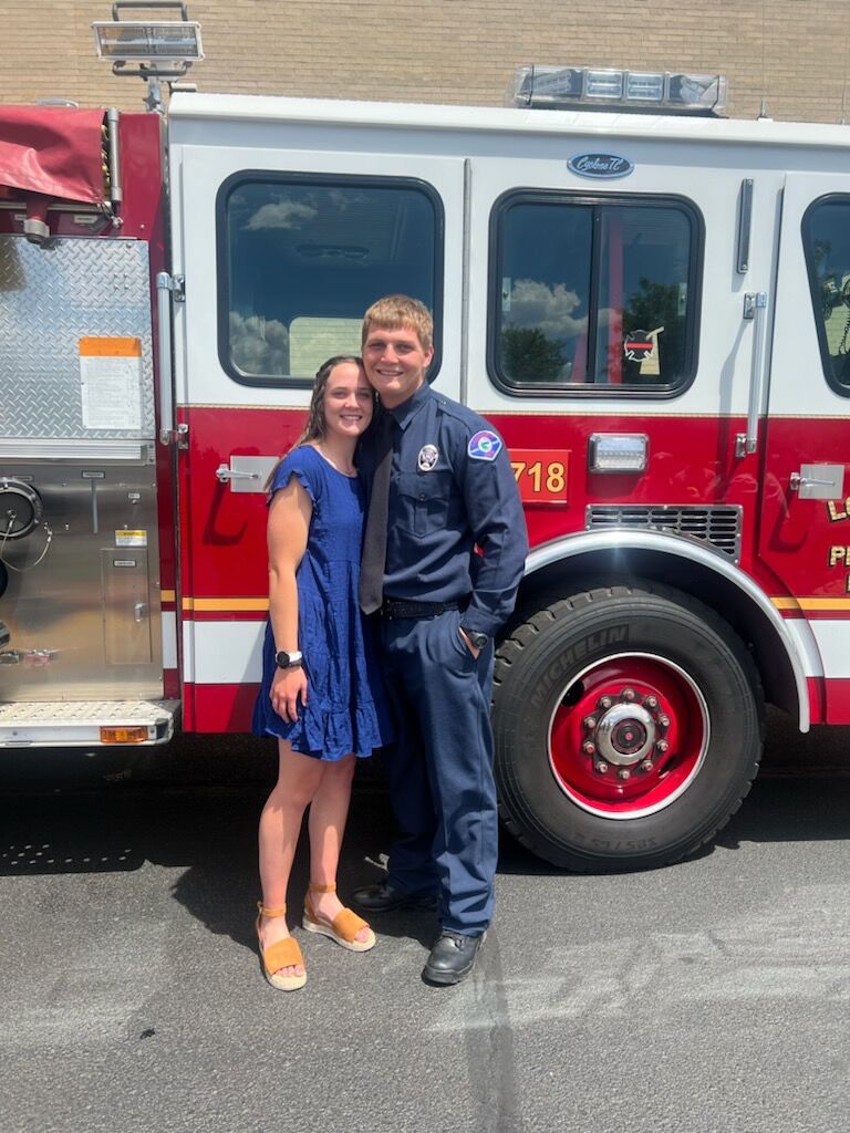 Dylan finished his fire academy! 