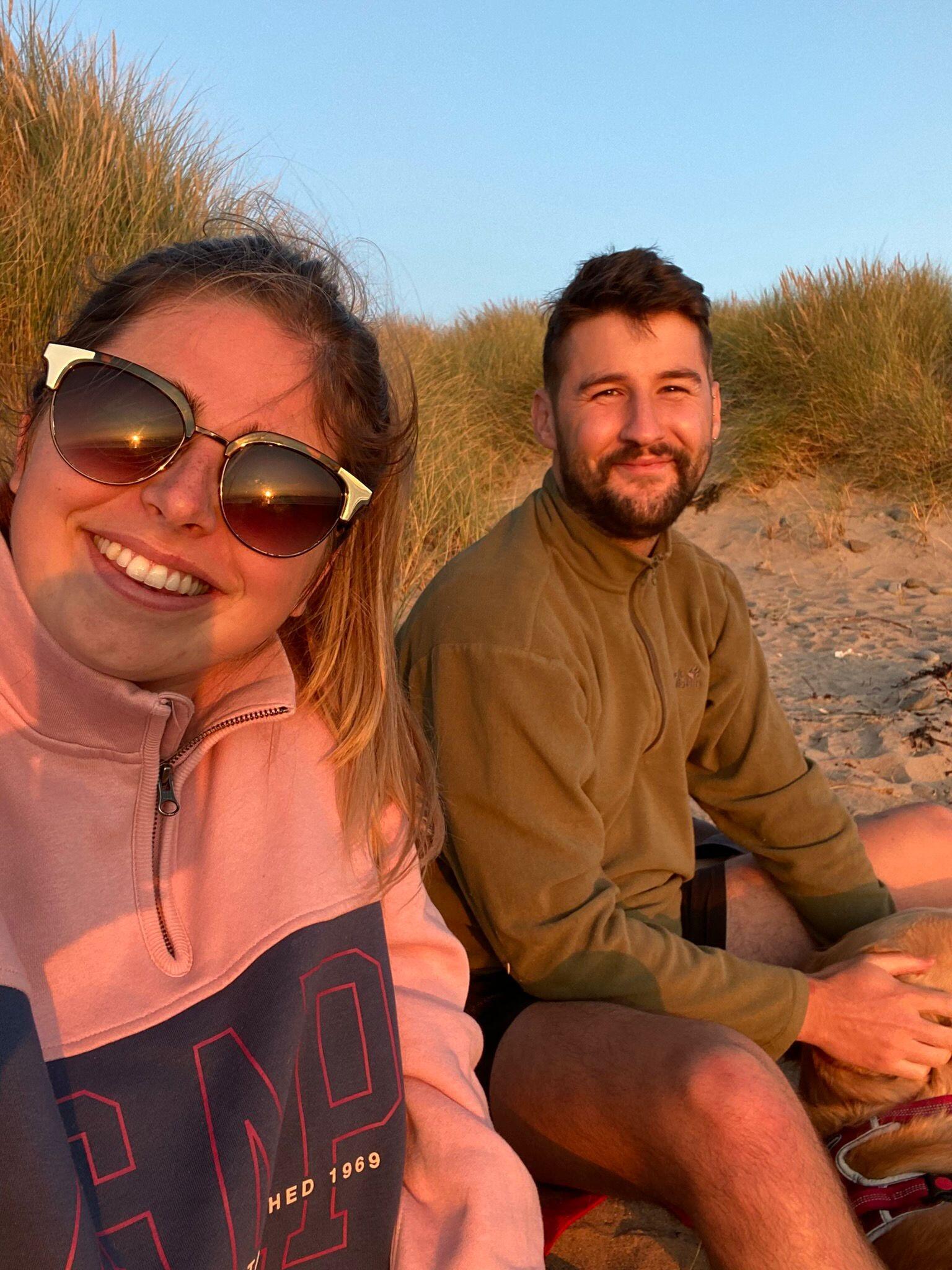Aimee's Birthday at Barmouth Beach