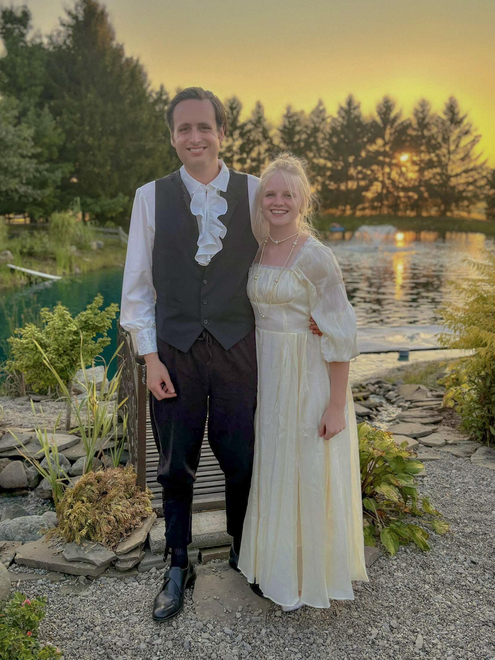 Pride and Prejudice themed graduation party