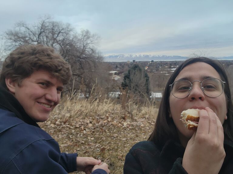 Josh proposed to me while we had a picnic at the first place we really opened up to each other.