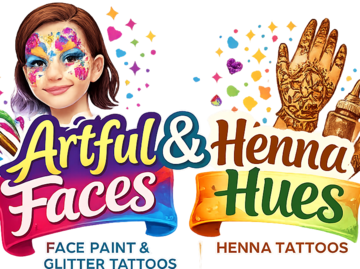 Artful Faces and Henna Hues - Face Painter - Arlington, MA - Hero Main