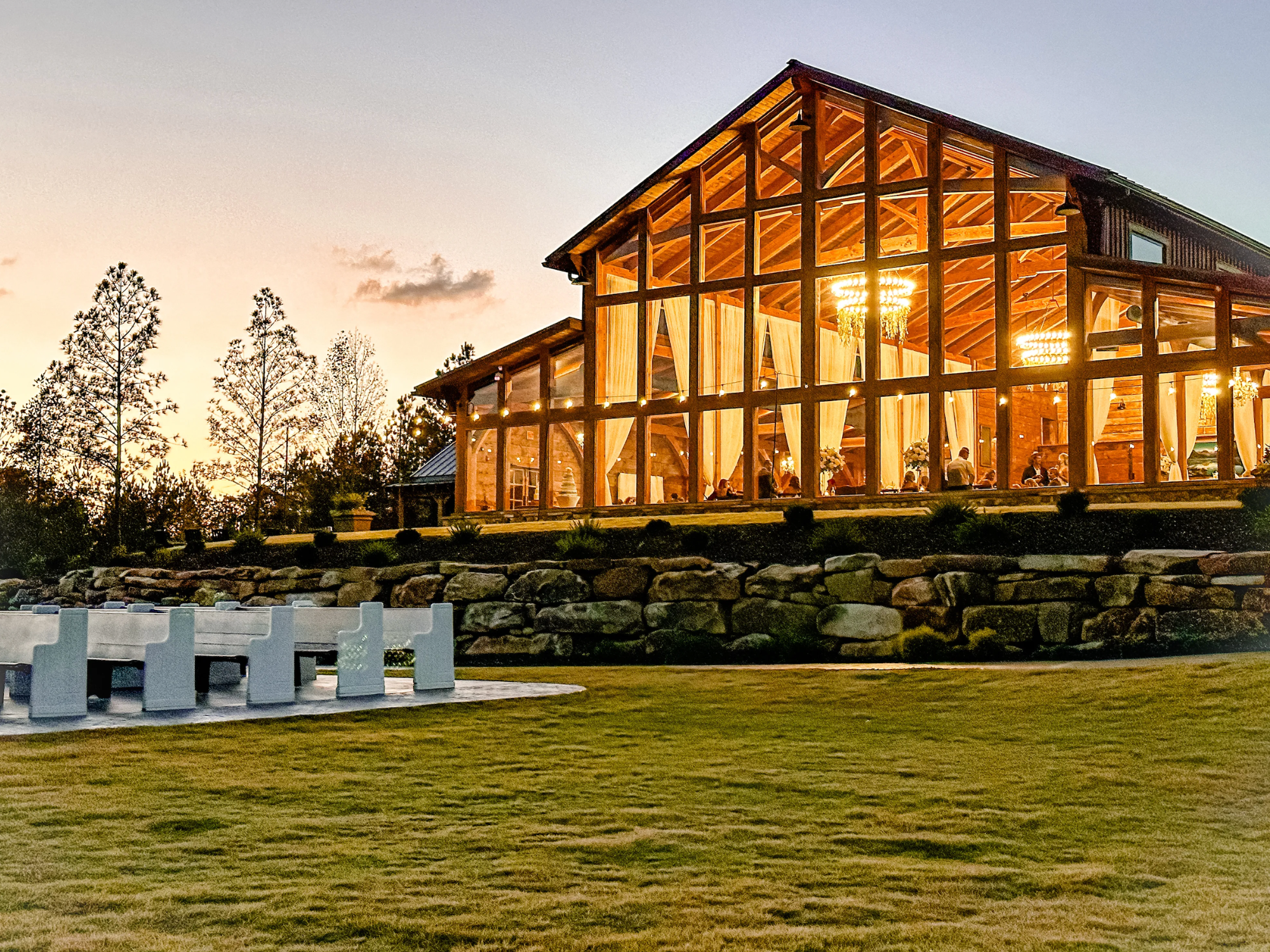 The Venue North Georgia wedding venue at Sharp Mountain in Jasper, Georgia