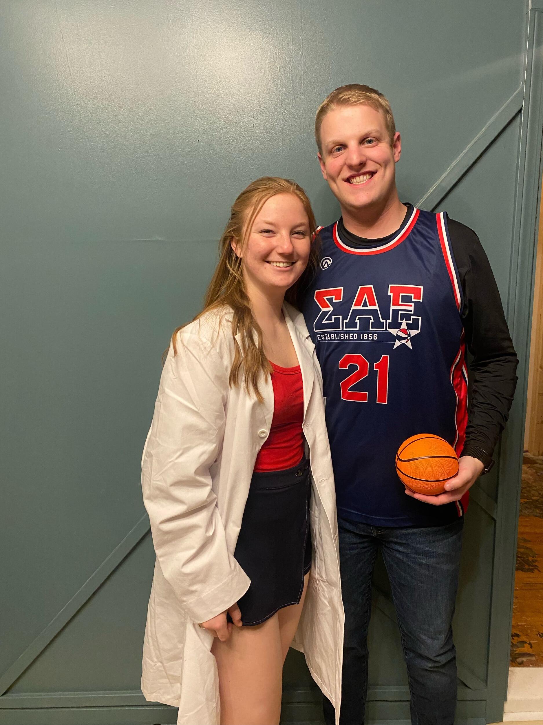 Karaoke Night as Troy and Gabriella from High School Musical
