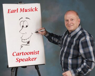 Earl Musick Corporate, and Christian Speaker, Art - Public Speaker - Bucyrus, OH - Hero Main
