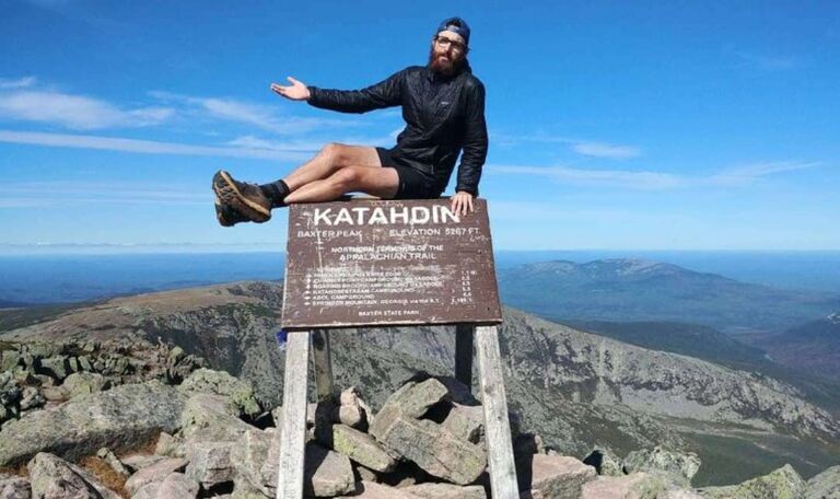 Bob finished thru-hiking the Appalachian Trail.