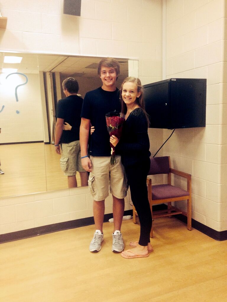 Started dating after our first homecoming dance together!
