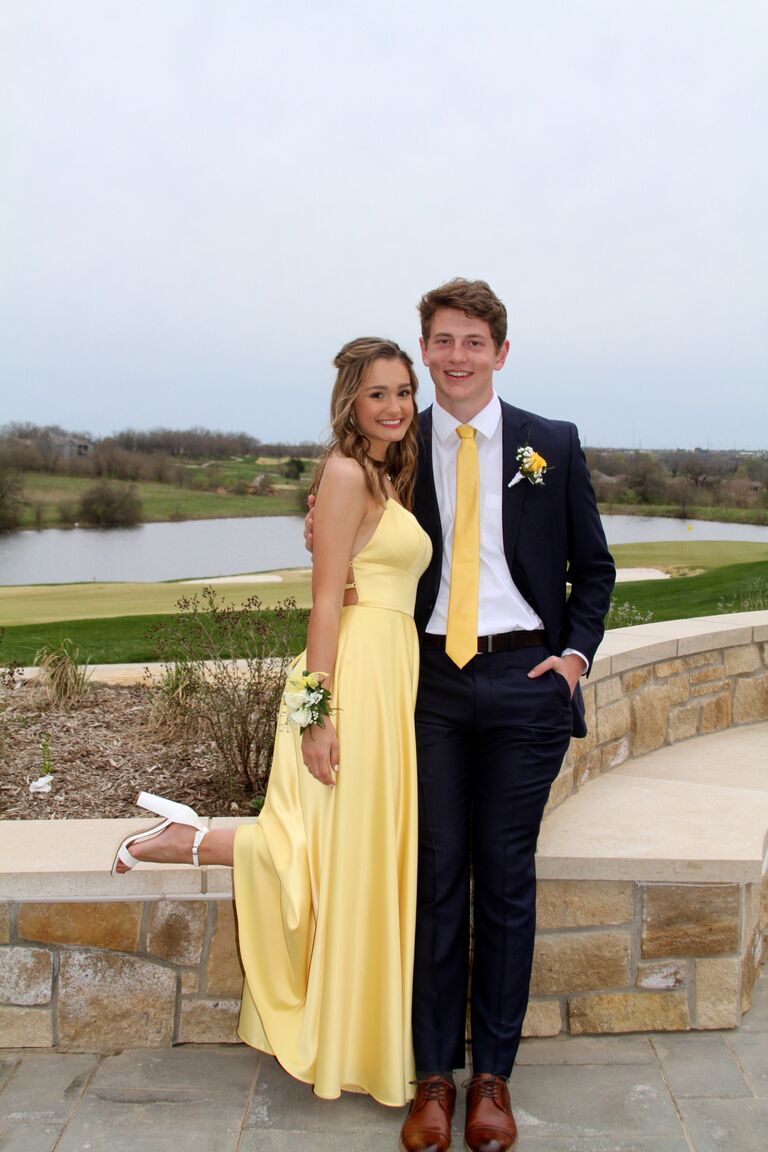 "'For I know the plans I have for you,' declares the Lord." Jeremiah 29:11  ||          Where it all started: Zac's senior prom at Olathe West and my junior prom at Olathe Northwest. We went as friends because our older brothers, Bo and Drew, were best friends, which was how we met several years ago. We thought it would an easy way to have a great prom. Zac was leaving for Northwestern, so neither of us had an intention of "starting something." Little did we know, God had other plans... as usual! 