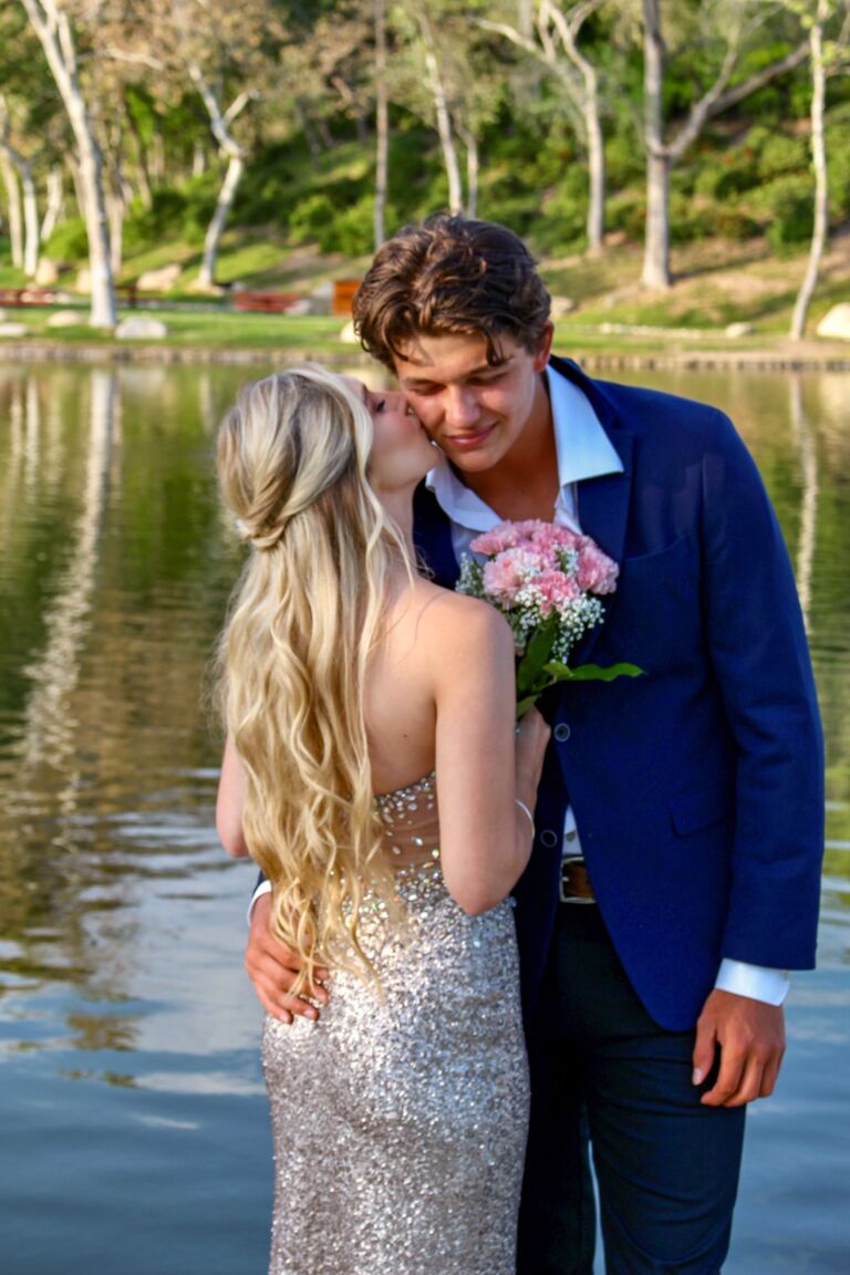Senior year home prom during COVID-19!  
