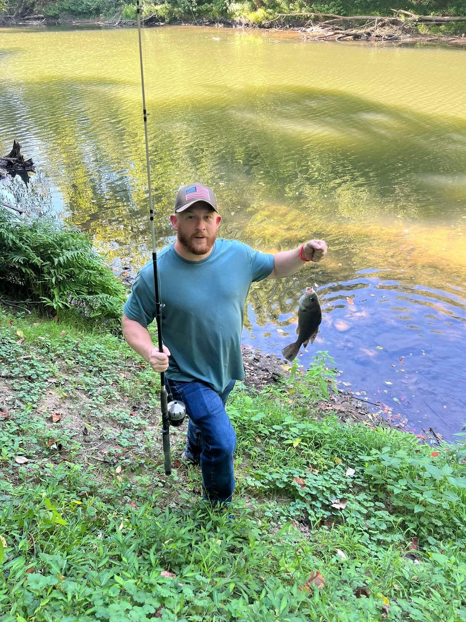 We started fishing almost every single weekend!