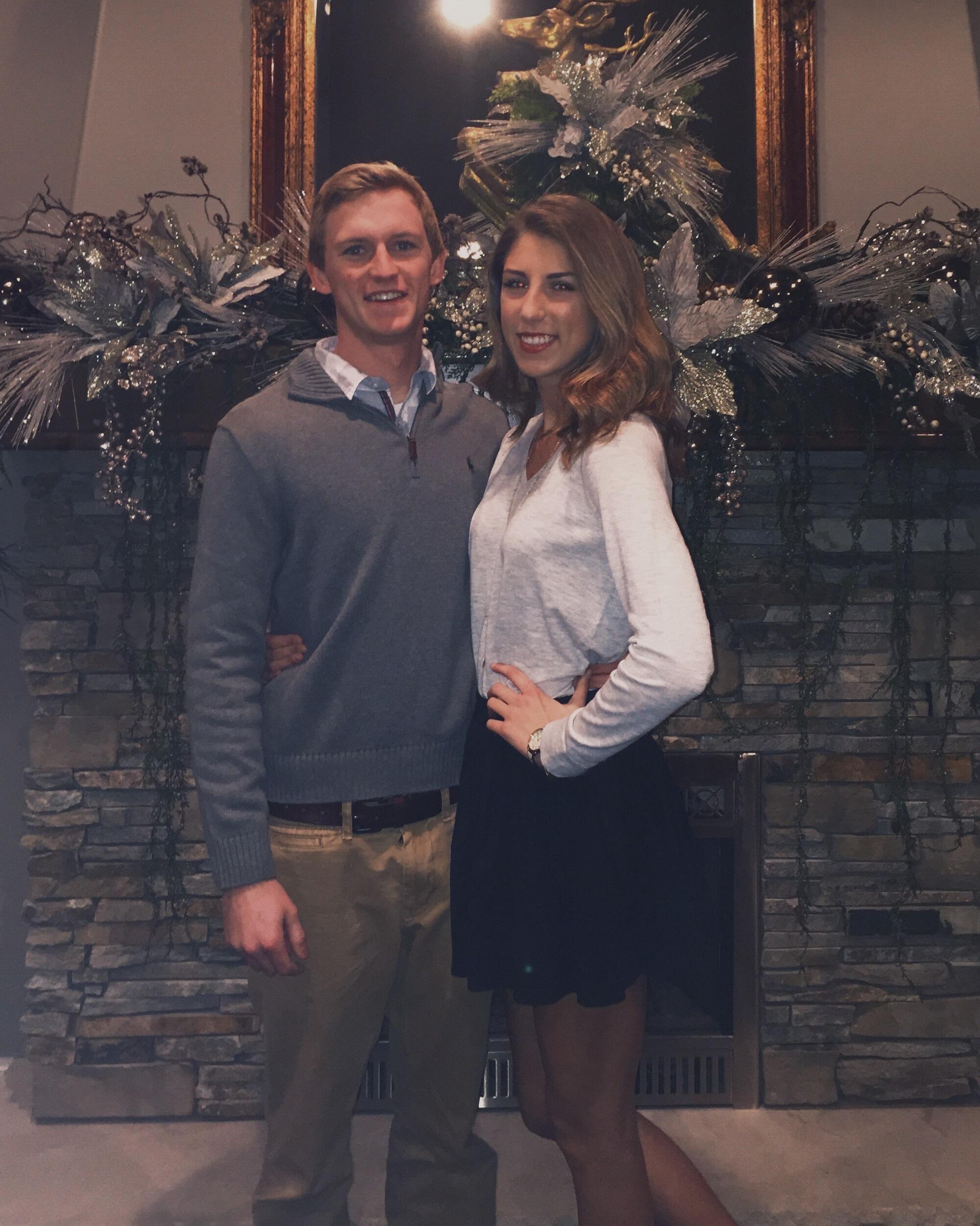Our one year anniversary of dating! While Drew was in Vermillion and Regan in Sioux Falls, we drove to visit one another as often as we could. 