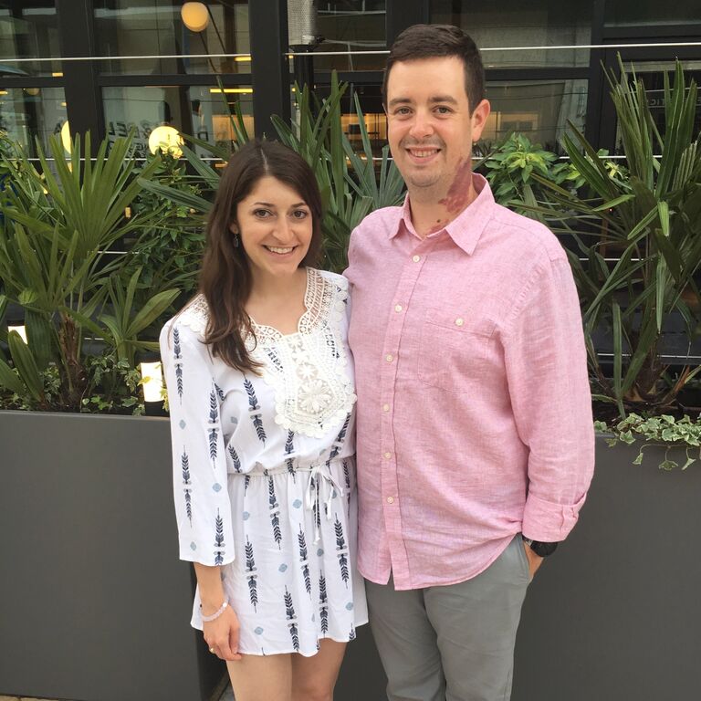Spending Kristen's birthday at True Food Kitchen—our favorite restaurant. It's a go-to for delicious food and green atmosphere.