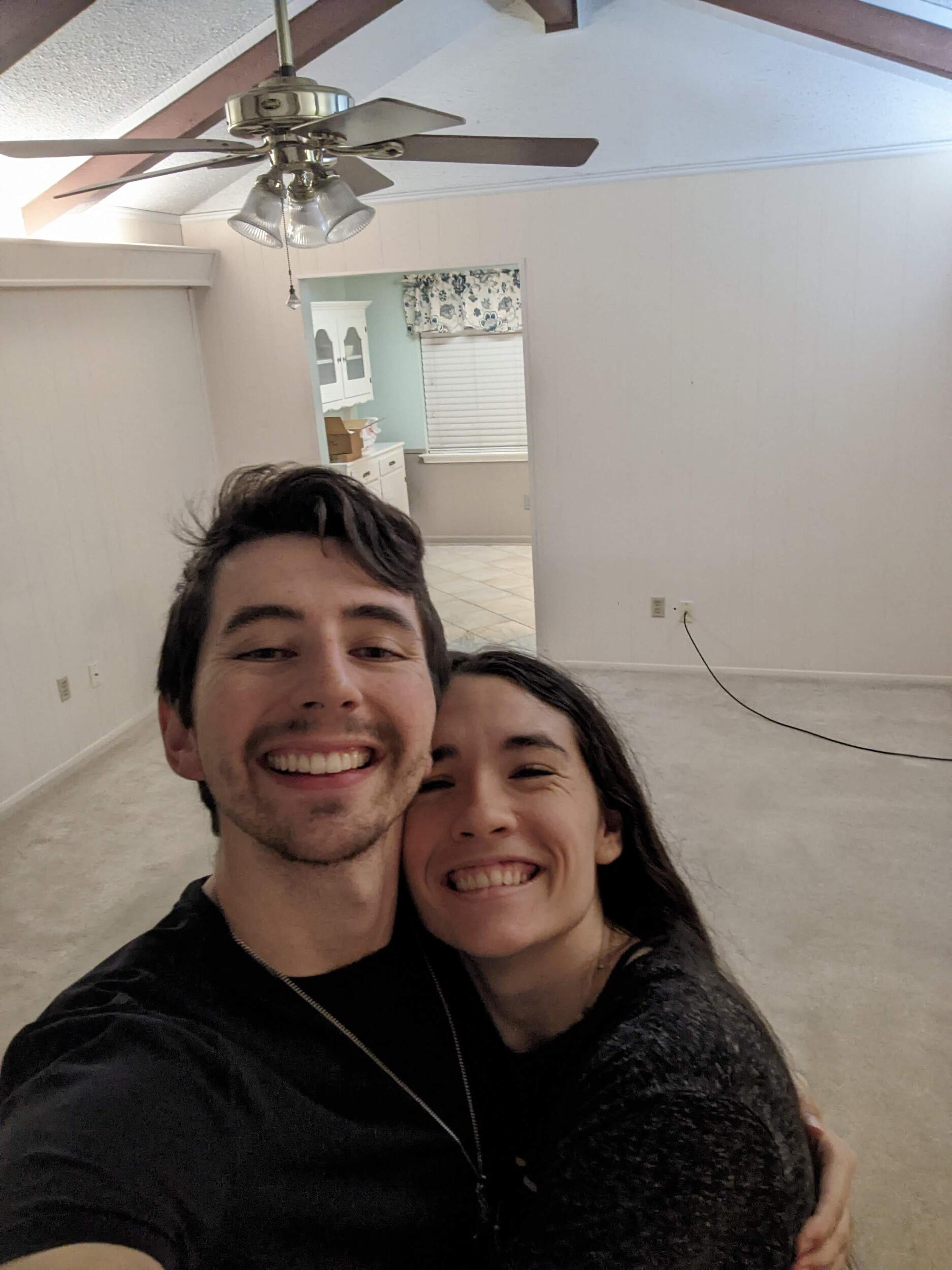 We closed on our beautiful home that we are so excited to share together. Katlyn moved in already to make the house a home and Ben is chomping at the bits to move in and spend his first night there on our wedding day. 
