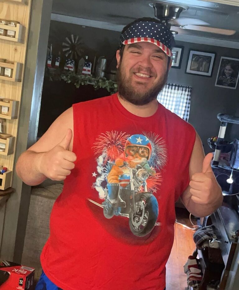 Chris visited WV for the 4th of July picnic!