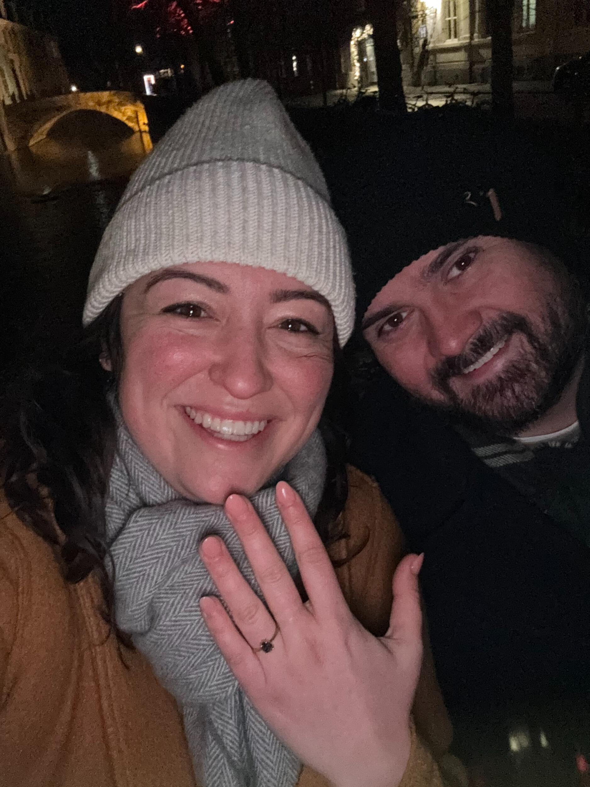 Devin popped the question on the oldest bridge in Bruges after a day filled with chocolate and waffles with church bells ringing and not a soul around - perfection. 