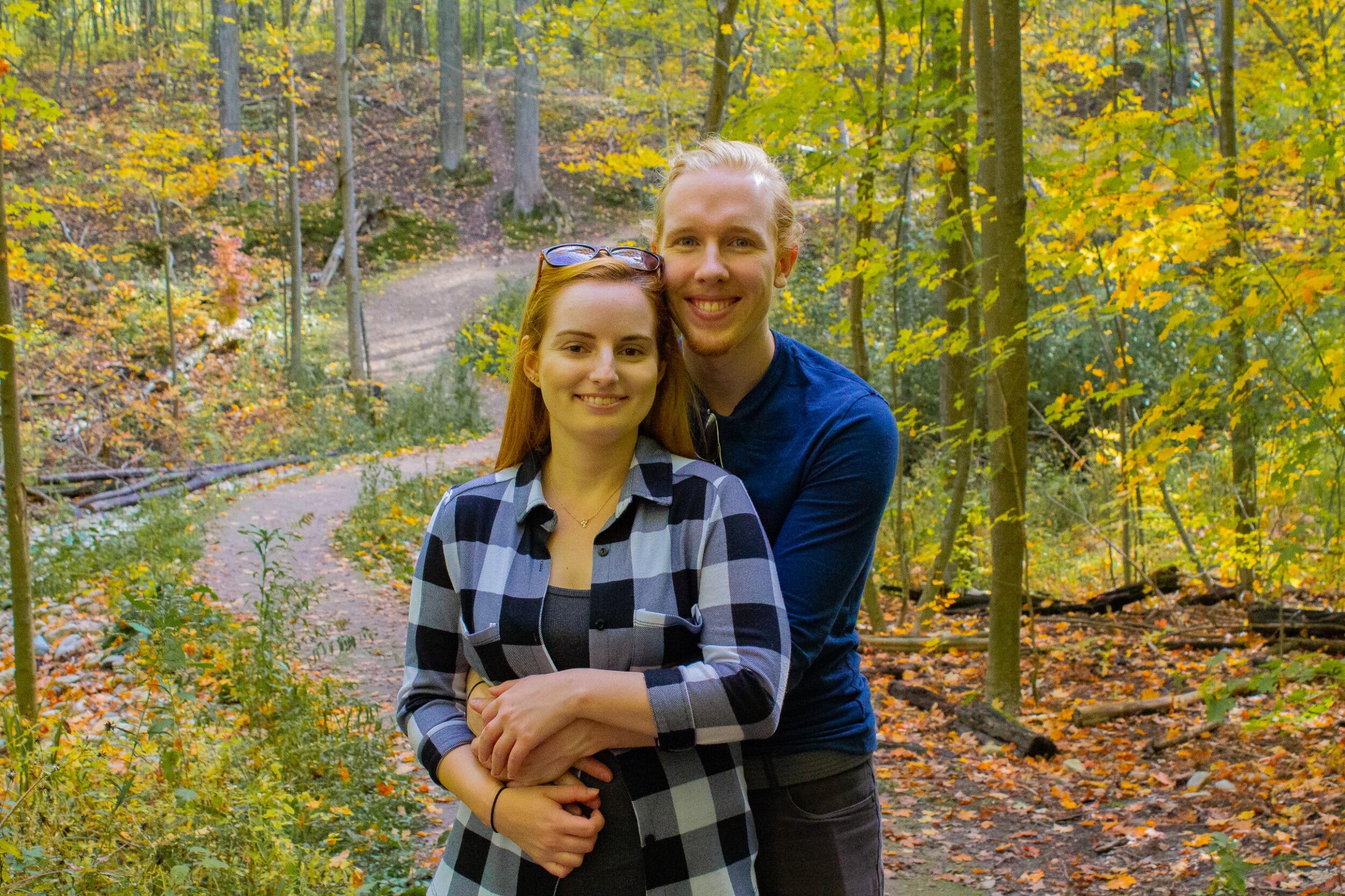 Another DIY photoshoot at Heart Lake Conservation Area. We had our first in-person date here after months pandemic restrictions.