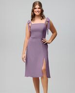 kennedy blue elena bridesmaid dress Elena Luxe Satin High Neck Bridesmaids Dress
